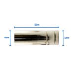 5x MIG Nozzle MB15 Cylindrical Binzel Style - Image 3