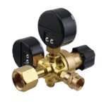 Co2 Side Entry Regulator with Bobbin Flow Meter - Image 4