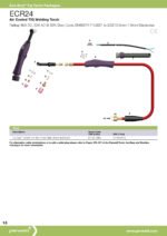 10x TIG Torch Body / Head - 24 Series - Air cooled - Parweld Premium Quality - Image 2