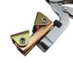 2 x Strong Hand Locking Pipe Pliers 180mm with Adjustable Swivel V-Pads - Image 3