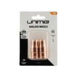 5x MB15 Gasless MIG Nozzle UNIMIG PGN15GLN Flux Core - Image 2
