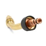 45 Degree Swan Neck Assembly for Cobra 300 Amp Push Pull Torch