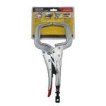 2x Strong Hand 280mm Round End Locking C-Clamp Pliers - Image 3