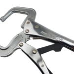 2x Strong Hand 280mm Round End Locking C-Clamp Pliers - Image 5