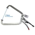 2 Strong Hand 480mm Locking C-Clamp Deep Pliers Swivel Pad - Image 3
