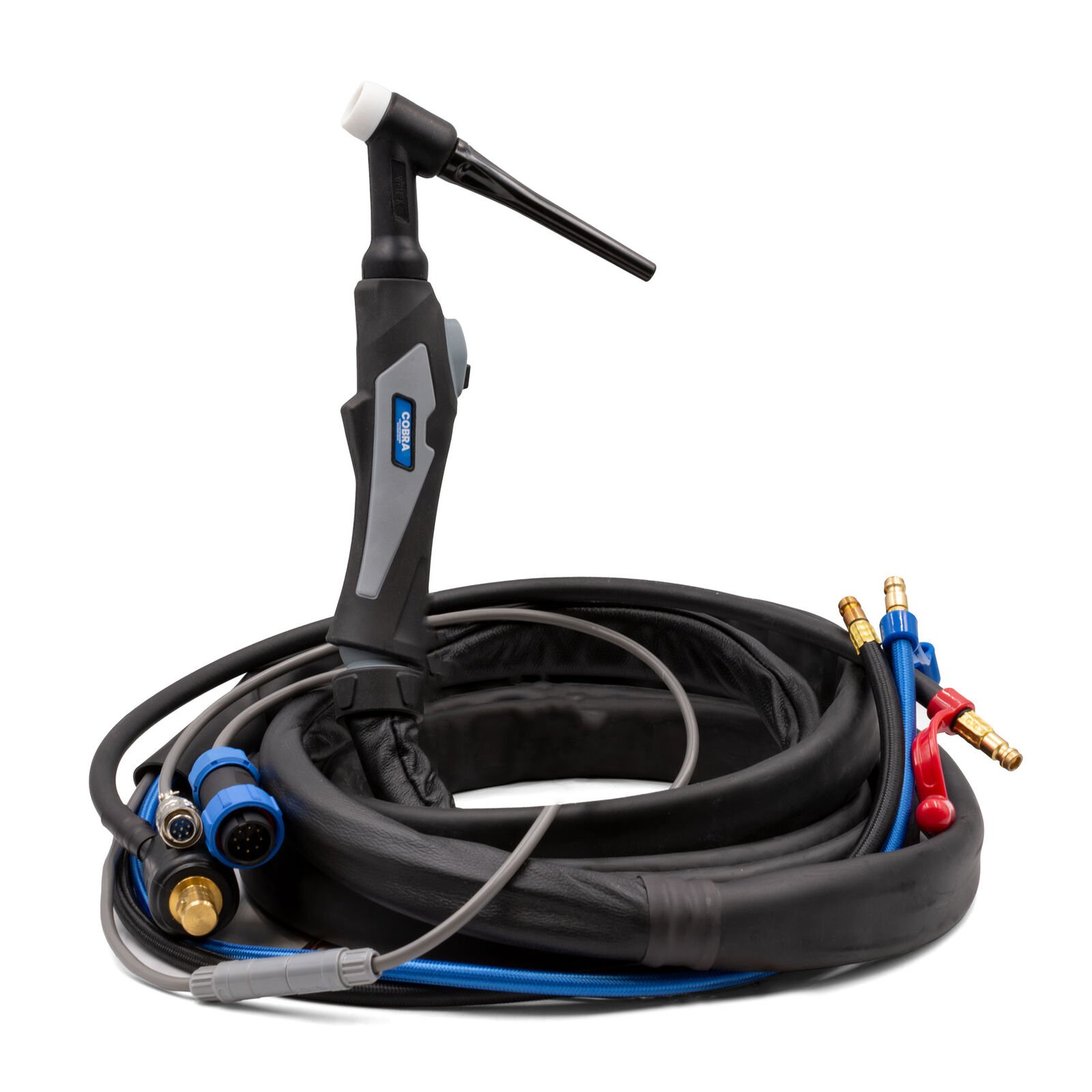 PRO18FX-253KUD11 380 Amp SR-18 - 8m Water Cooled TIG Torch - Dinse 35-50 - Image 1