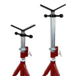 Heavy Duty Welding Pipe Stand 1135kg Adjustable Height - Image 2