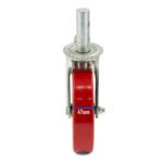 200mm 8x2 PVC Castors 900lbs 410kg 4 Each - Image 6
