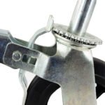 200mm (8"x2") Rubber Coated Castors for 2 Ton Pipe Stand 900 lbs (410kg) Load Rating - 4 E - Image 4