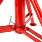 2x Pipe Stand Welding 1135kg Collapsible Folding