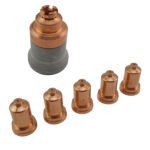 1.0mm Contact Cutting Kit for 45A PT80 Plasma Cutter Drag Tip Italy