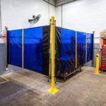 10x 6m Retractable Welding Screen Bay Fit out Kit - Image 3