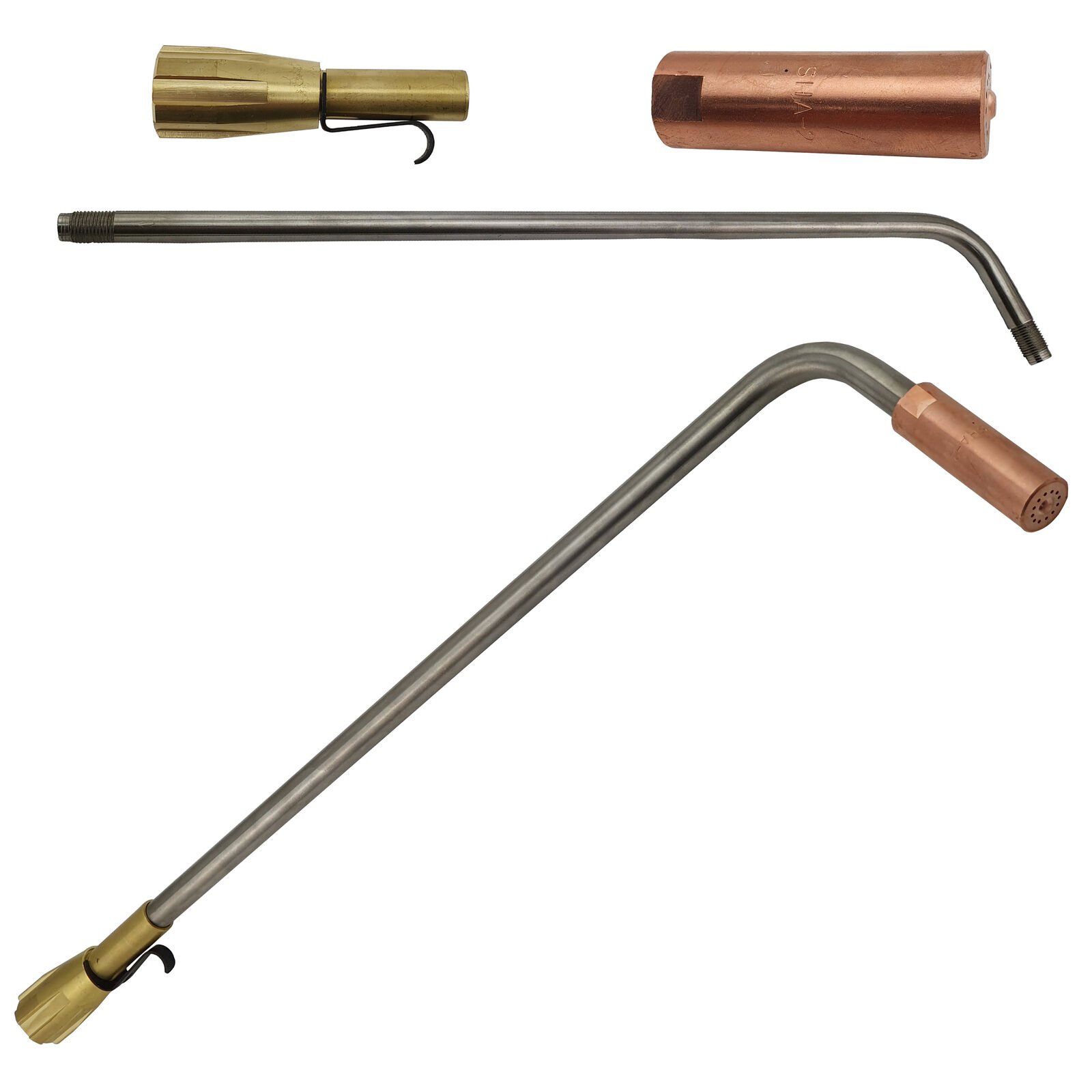 Acetylene Super Heating Torch Kit - SHA2 with Mixer + 450mm Barrel