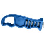 2 Stainless Steel Wire Brush Blue Plastic Handle S/S - Image 3