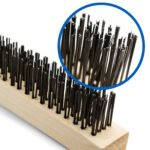 Mild Steel Wire Brush 4 Row Wooden Handle 12 Each - Image 4