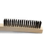 Mild Steel Wire Brush 4 Row Wooden Handle 12 Each - Image 5