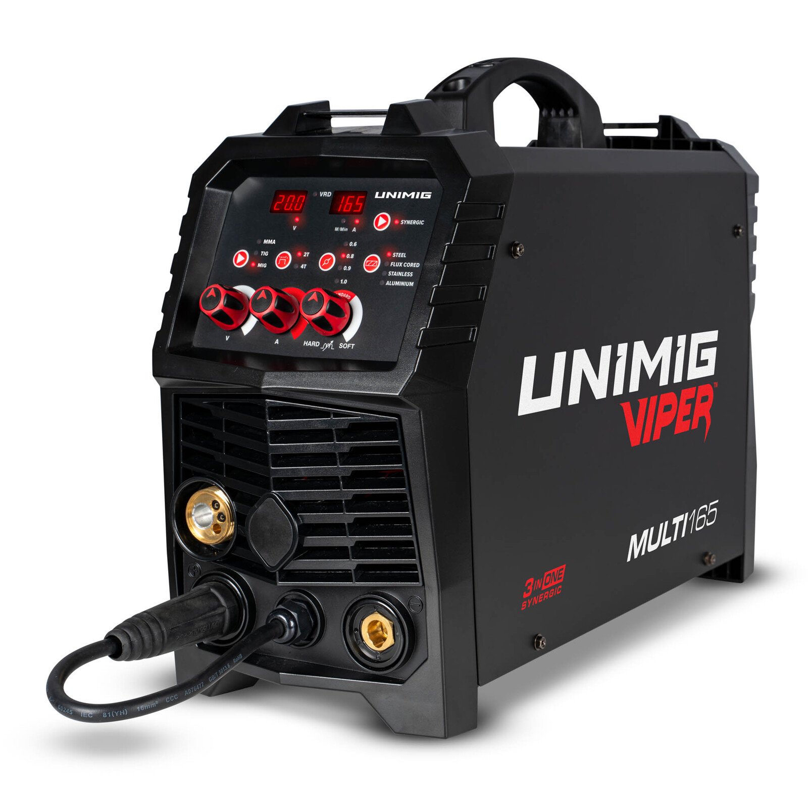 UNIMIG 165 VIPER U11006K MIG/TIG/STICK Welder