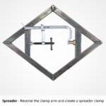 2x Strong Hand 4-IN-1 Utility Clamp 115mm x 80mm - Image 3