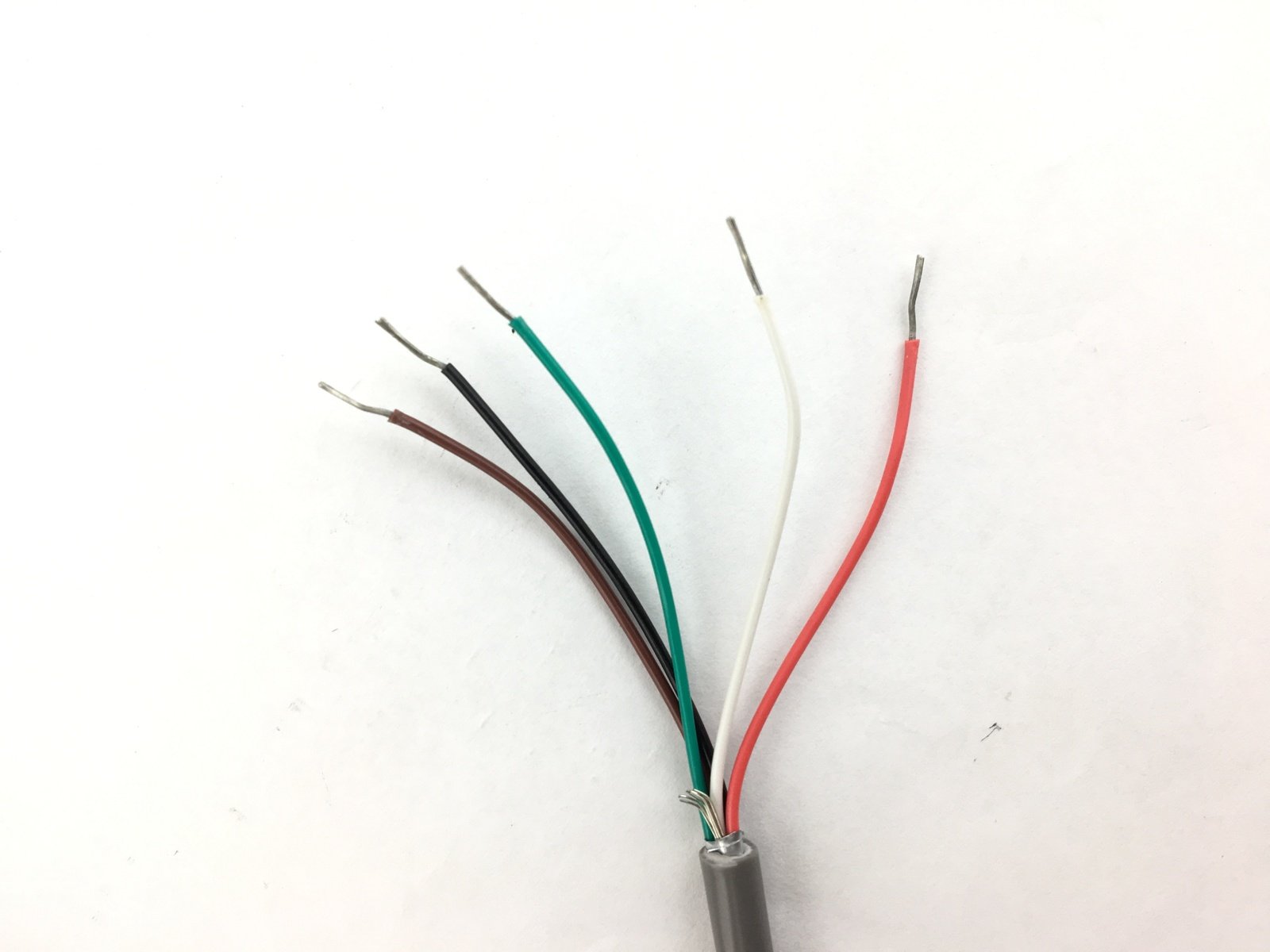 Switch lead 5 wires for TIG torches - 4 Meter