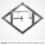 2x Strong Hand 4-IN-1 Utility Clamp 320mm x 140mm - Image 4