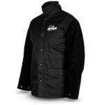 UNIMIG Rogue - XX LARGE - Black Leather Sleeved Welders / Welding Jacket