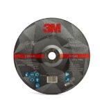 3M (51751) 9" 230mm x 7mm x 22.23mm Silver Rigid Grinding Disc - 50 Each - Image 3