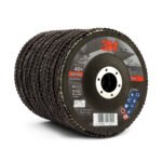 3M 769F 40 Grit 125mm Flap Disc 50 Pack - Image 2