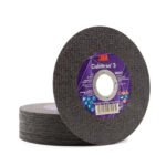 3M Cubitron 3 86647 5" 125mm x 1mm Inox Steel Cutting Disc - Image 3