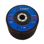 COBRA 5" / 125mm Flap Disc - 60 GRIT - 100 Pack