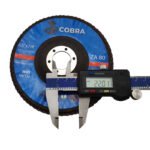 COBRA 5" / 125mm Flap Disc - 80 GRIT - 100 Pack - Image 4