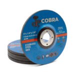 10 x Cobra 5" x 6mm Grinding Disc - INOX Steel - 125mm