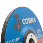 10 x Cobra 5" x 6mm Grinding Disc - INOX Steel - 125mm - Image 3