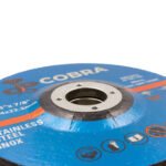 10 x Cobra 5" x 6mm Grinding Disc - INOX Steel - 125mm - Image 5
