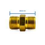 2x5/8 UNF Right Hand Oxygen Argon Hose Joiner - Image 3
