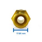 2x5/8 UNF Right Hand Oxygen Argon Hose Joiner - Image 5