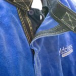 2XL Weldclass Welding Jacket - PROMAX BLUE Leather - Image 6