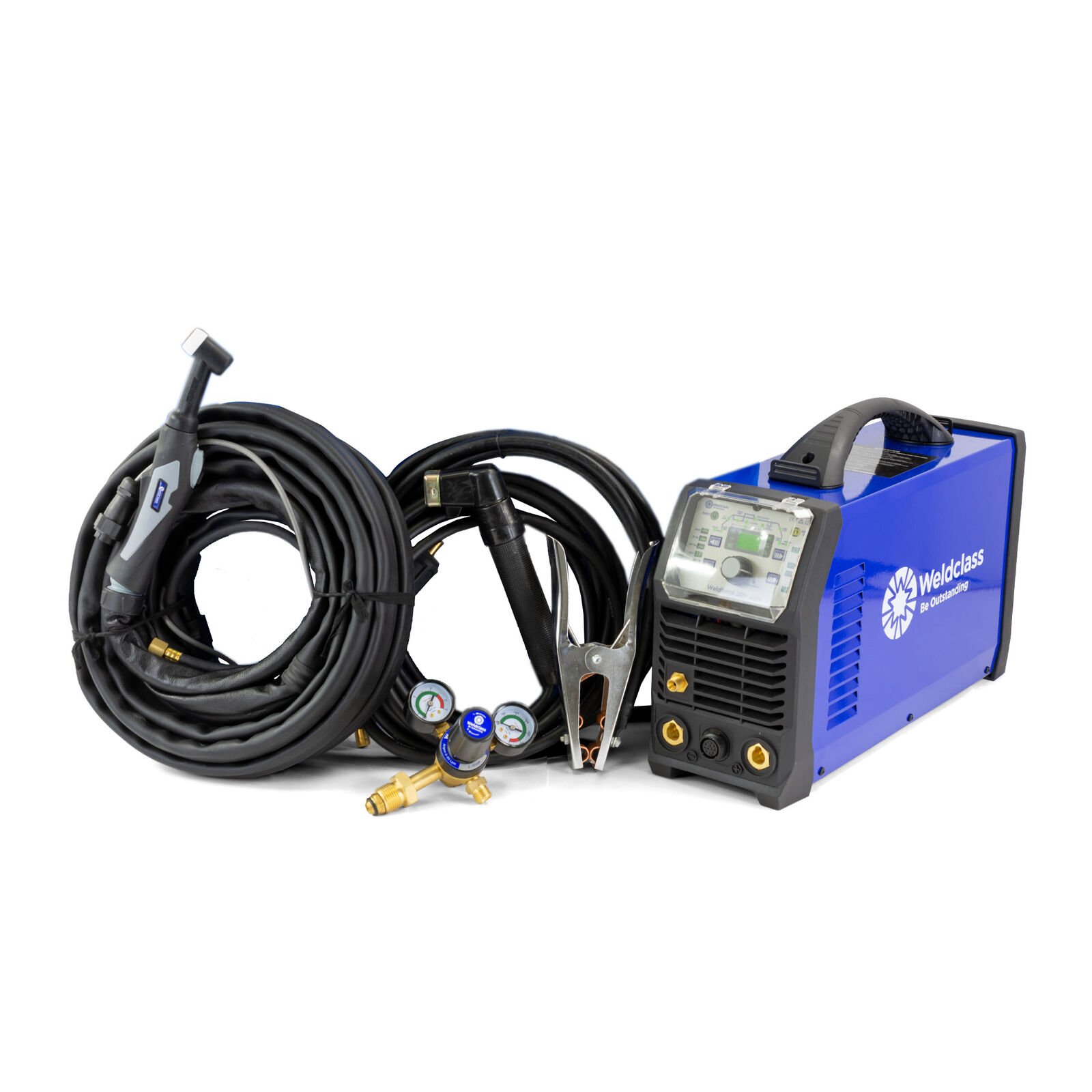 Weldclass 200 Amp ACDC TIG Welder - FORCE 201T AC/DC Pulse - TOP SHELF COMBO - Furick - CK (WF-06172