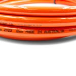 2M LPG Gas Hose 8mm Orange Welding Cooking Stove - Image 2