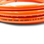 2M LPG Gas Hose 8mm Orange Welding Cooking Stove - Image 3