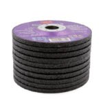 3M 125mm / 5" x 7mm 36 Grit Cubitron 3 Depressed Center Grinding Disc - 50 Each 98647 - Image 4