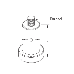 Strong Hand UE UF UG Series Extender Block M10 Thread - Image 4