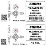 COBRA Argon Side Entry Purge Regulator 2 Flow Meters - Image 5