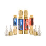 COBRA Oxygen Fuel Flashback Arrestors Quick Connect Quad