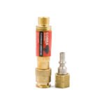 COBRA Fuel Gas Flashback Arrestor - Quick Connect Coupler - Torch End - Image 6