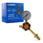 COBRA LPG Regulator 0-400KPA Flow Meter for Heating/Welding - Image 2