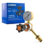 COBRA LPG Regulator 0-400KPA Flow Meter for Heating/Welding