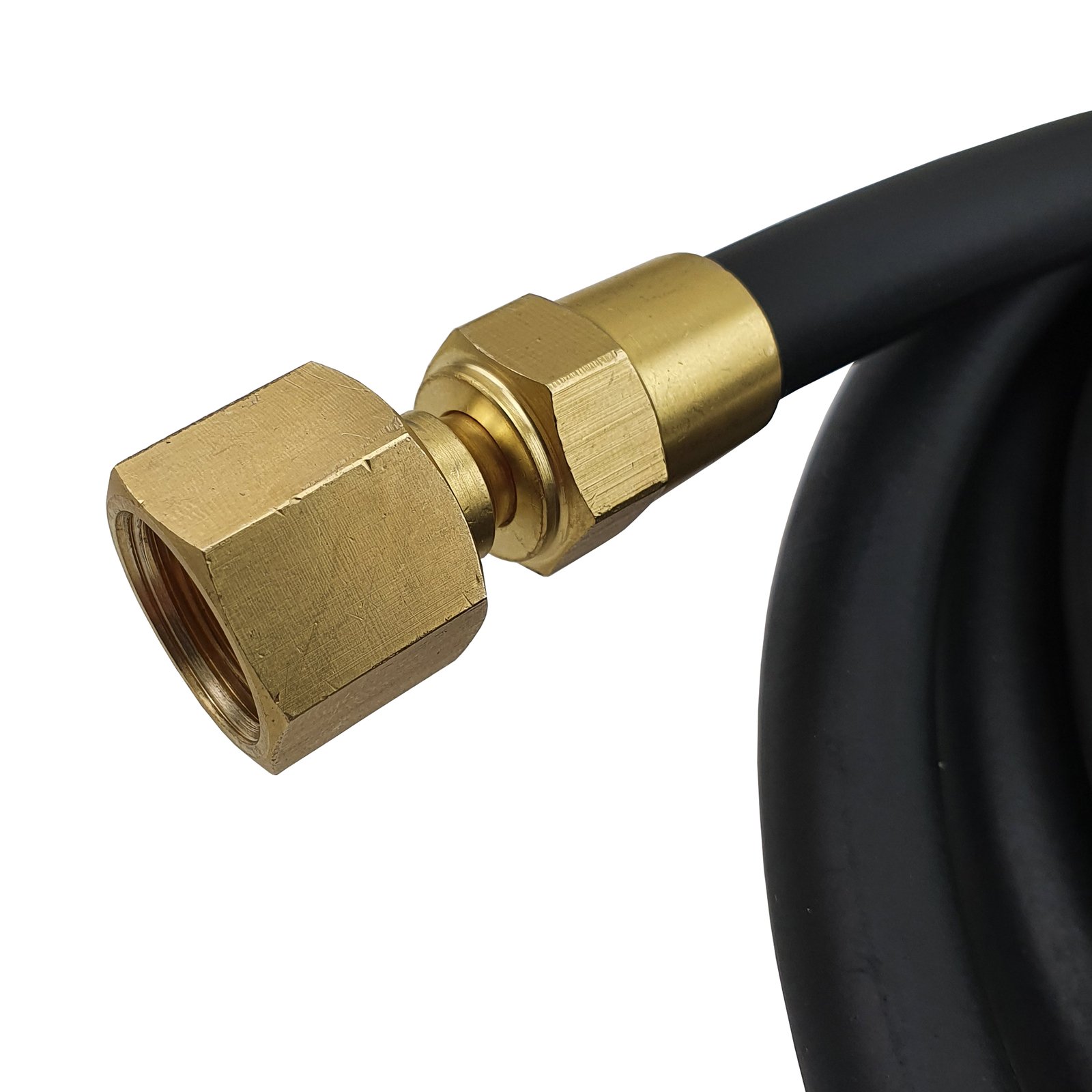 argonhose58_5m 5m Inert Argon Gas Hose 5mm with 5/8 UNF Reusable Fittings - Image 1